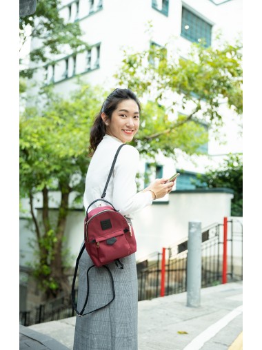 KnK Sweety Mini Backpack - Wine Red